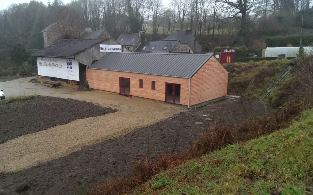 Maison ossature bois à St Sauveur