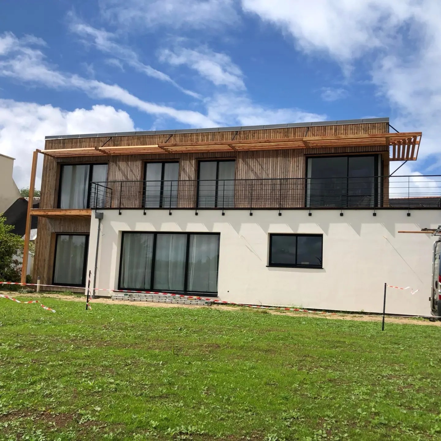 Chantier terminé pour les Contruiboys 
 Pose de la…