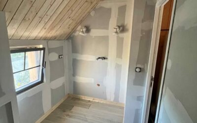 Fin de chantier pour les travaux intérieurs…