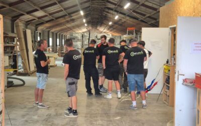 Place aux vacances pour les construiboy’s et ils les ont…