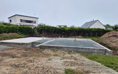 Un autre chantier qui ce termine Ossature bois avec un…